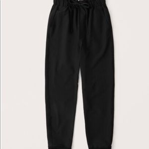 Black Abercrombie & Fitch Women's Joggers Size XXS